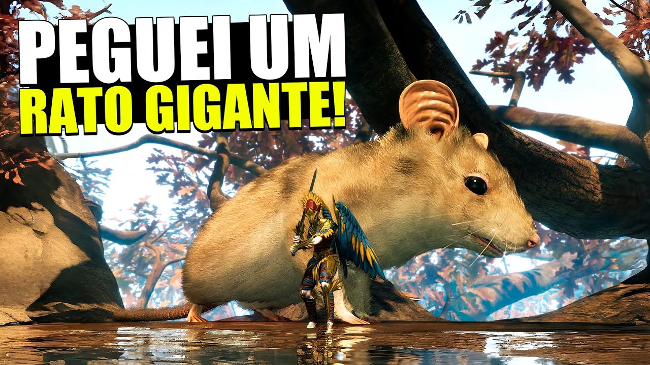 PEGUEI UM RATO GIGANTE e ENTRAMOS NA SUBTERRA! | Smalland Survival the Wild