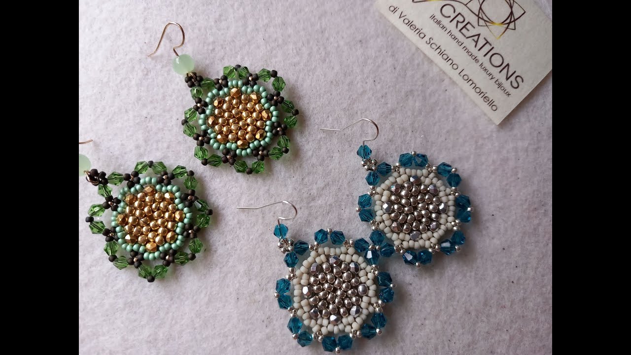 Tutorial orecchini Flaminia