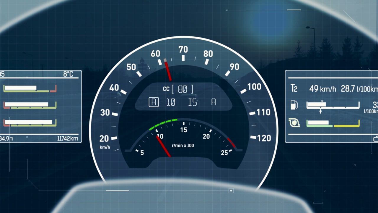 03 Volvo - Praca tempomatem i utrzymywanie prędkości