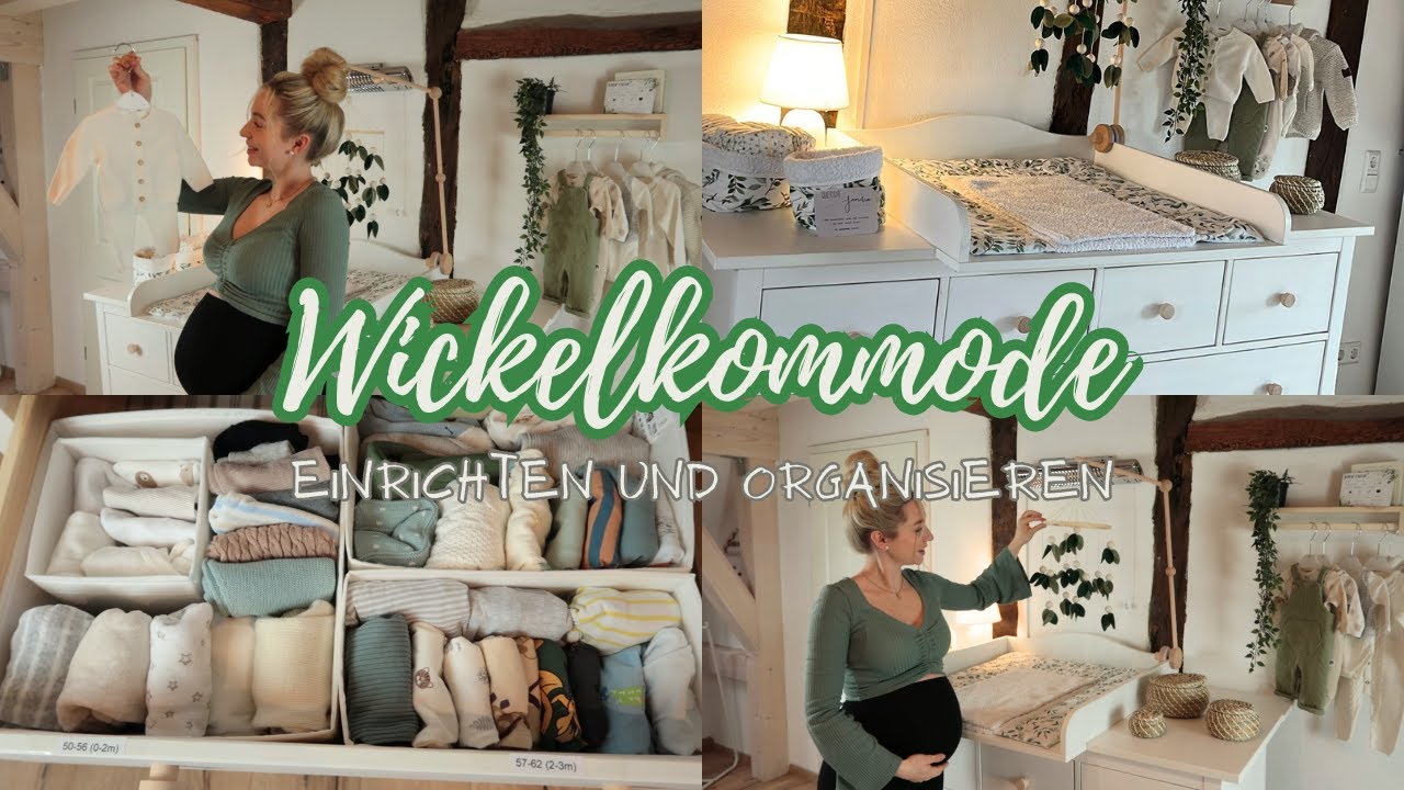 Wickelkommode organisieren | Tipps | Ikea Hemnes