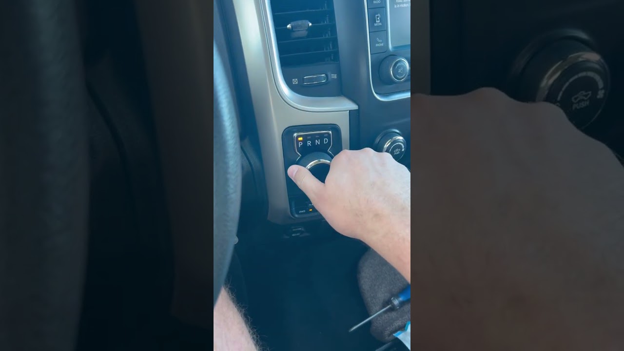2014 Ram 1500 Dial Shifter Replacement