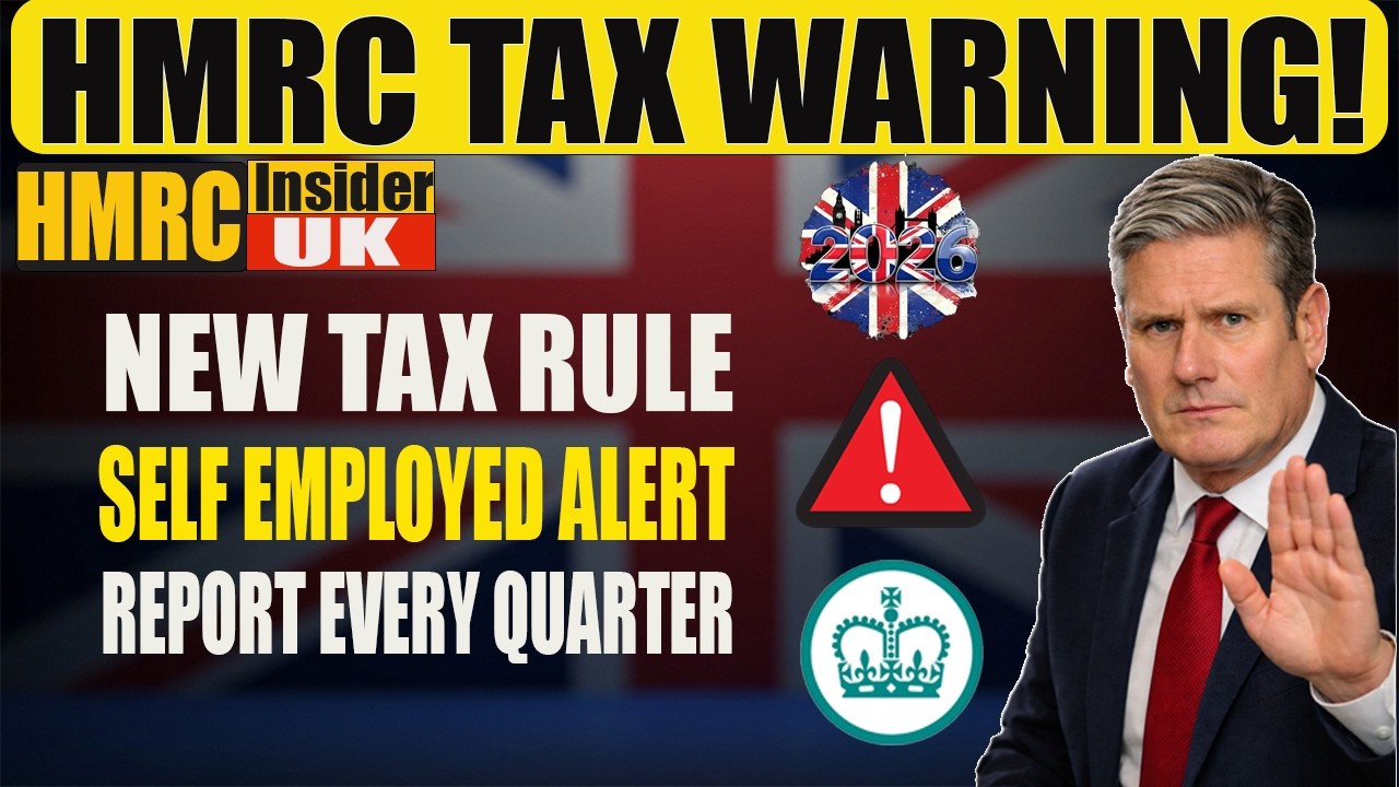 🚨 HMRC April 2026 Tax Shock | Self-Employed Must Report Every 3 Months | Avoid Penalties Now