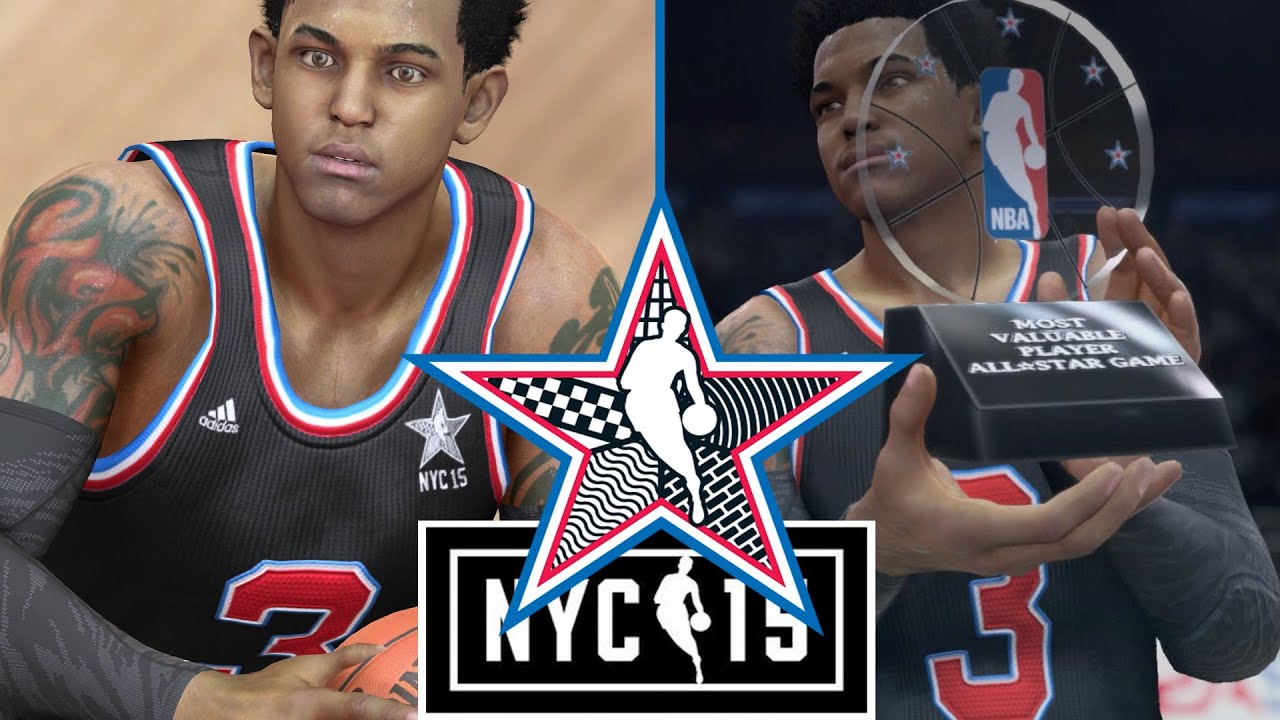 NBA LIVE 15 Rising Star - 2015 ALL-STAR GAME! ALL-STAR MVP TROPHY!!