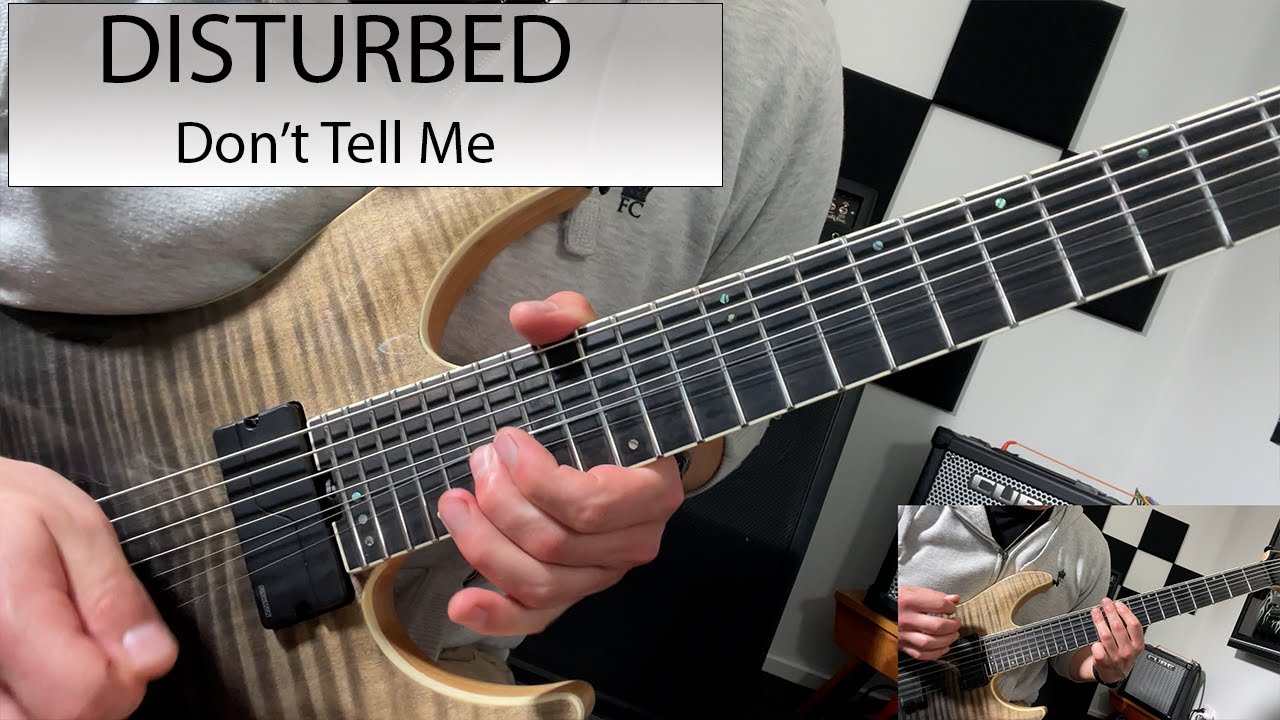 Disturbed - Don't Tell Me (feat. Ann Wilson) - Guitar Cover