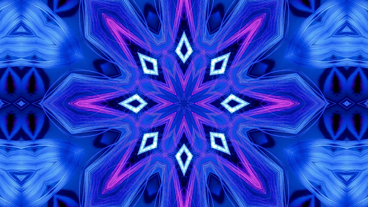 Zen Kaleidoscope: Calming Visuals and Soothing Tones for Focus 🌌🎵