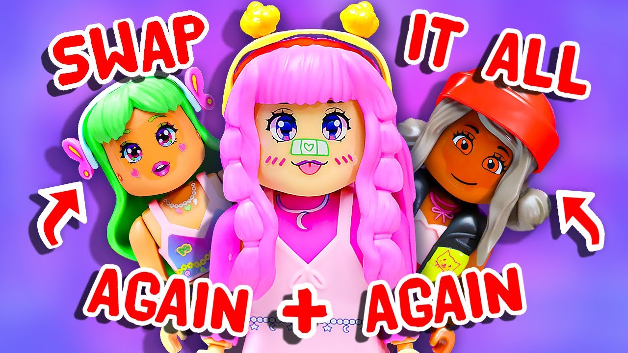 Endless Combinations - SWAP Everything On These Dolls
