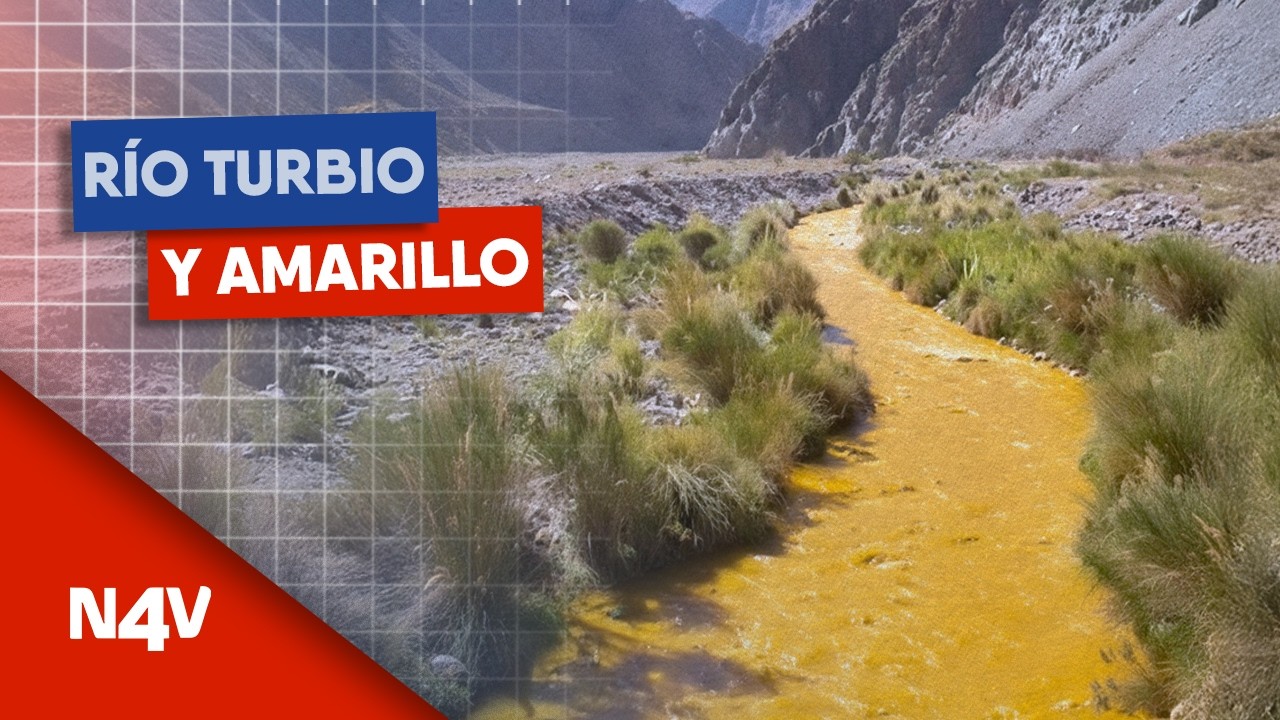 ¿Usted qué cree? Río se volvió turbio y de color amarillo | Noticias 4 Visión | El Salvador
