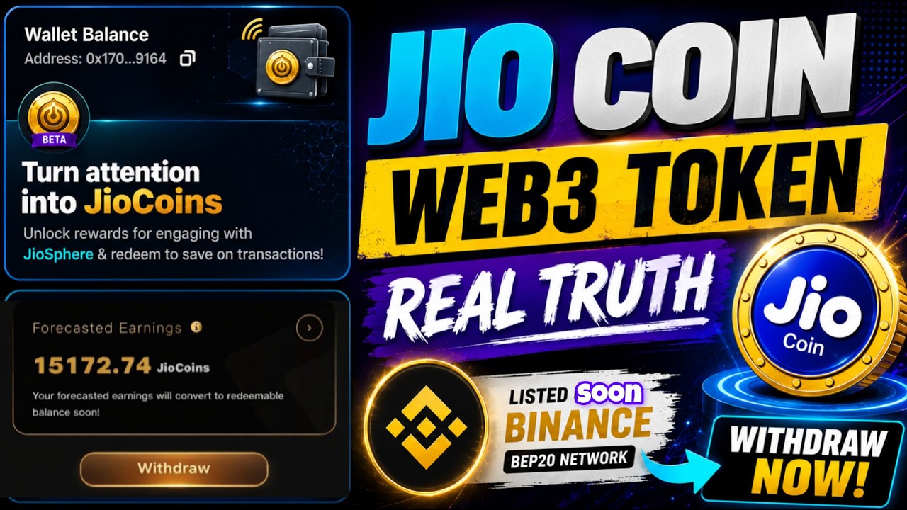 Jio Coin Web3 Update Today 2026 🔥 Jio Coin Price, Latest News & Jio Coin Update
