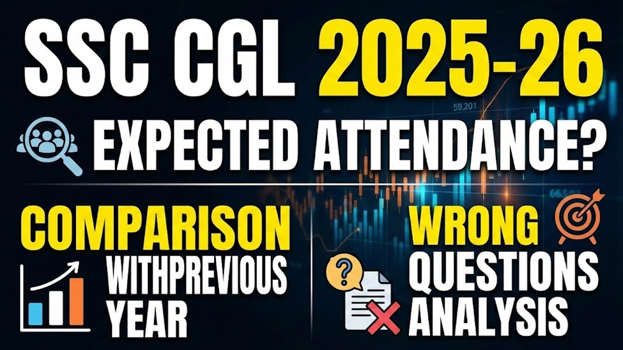 SSC CGL 2025 Attendance - CPT Posts Less Cut Off - Wrong Question