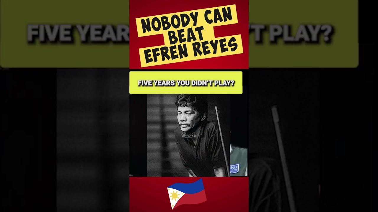 THE INCREDIBLE STORY OF THE UNBEATABLE EFREN REYES IN HIS PRIME