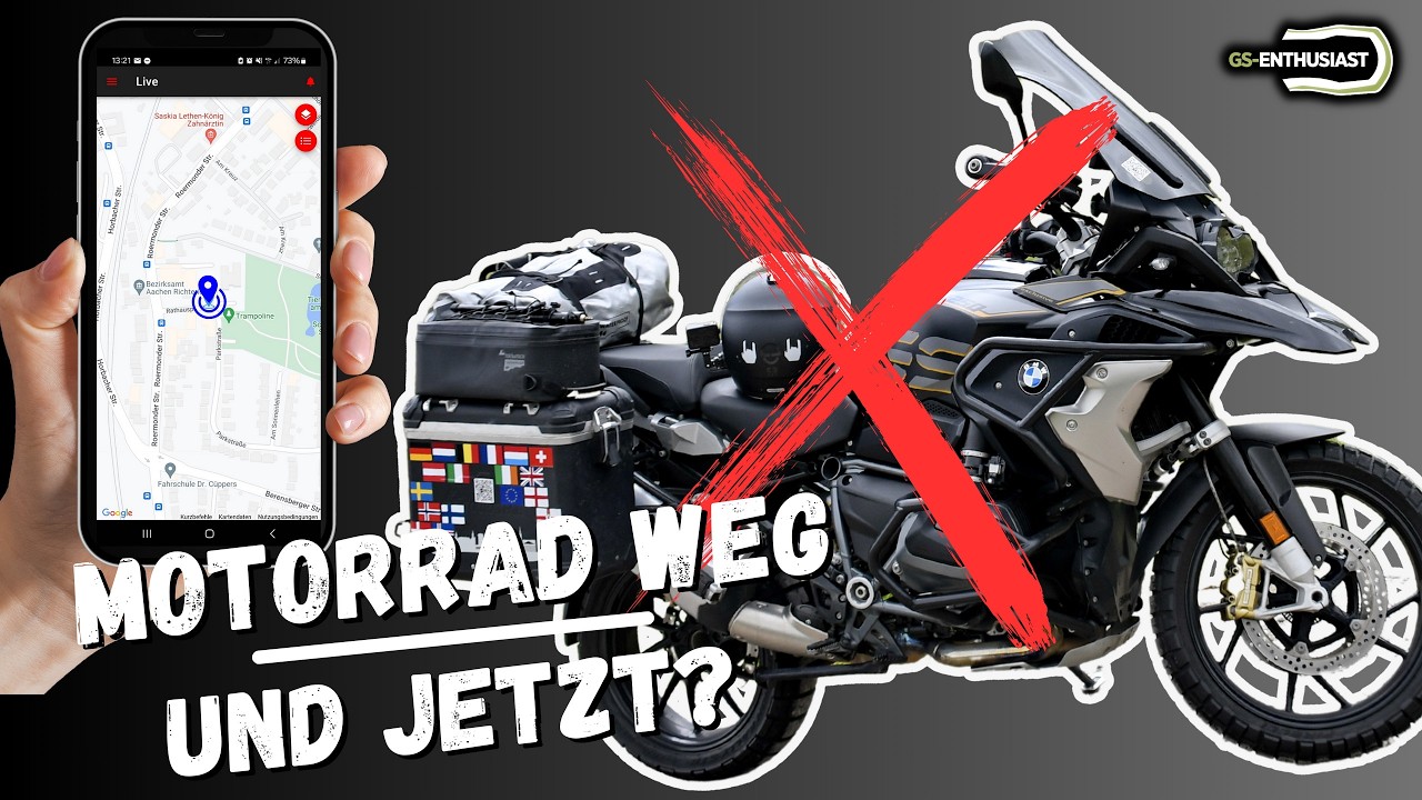 Mir wollten sie die GS stehlen! Was ich daraus &uuml;ber aktive und passive GPS-Tracker gelernt habe