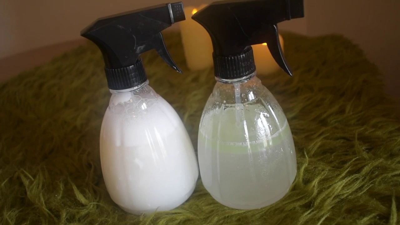 What's in my Spray bottle/moisturiser for dry hair