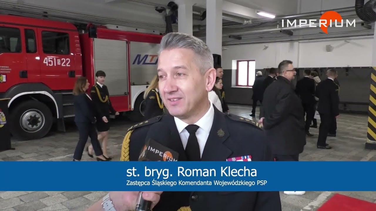 "Spotkałem tutaj wspaniałych ludzi, nie tylko w mundurze" - st. bryg. R. Klecha po zdaniu obowiązków