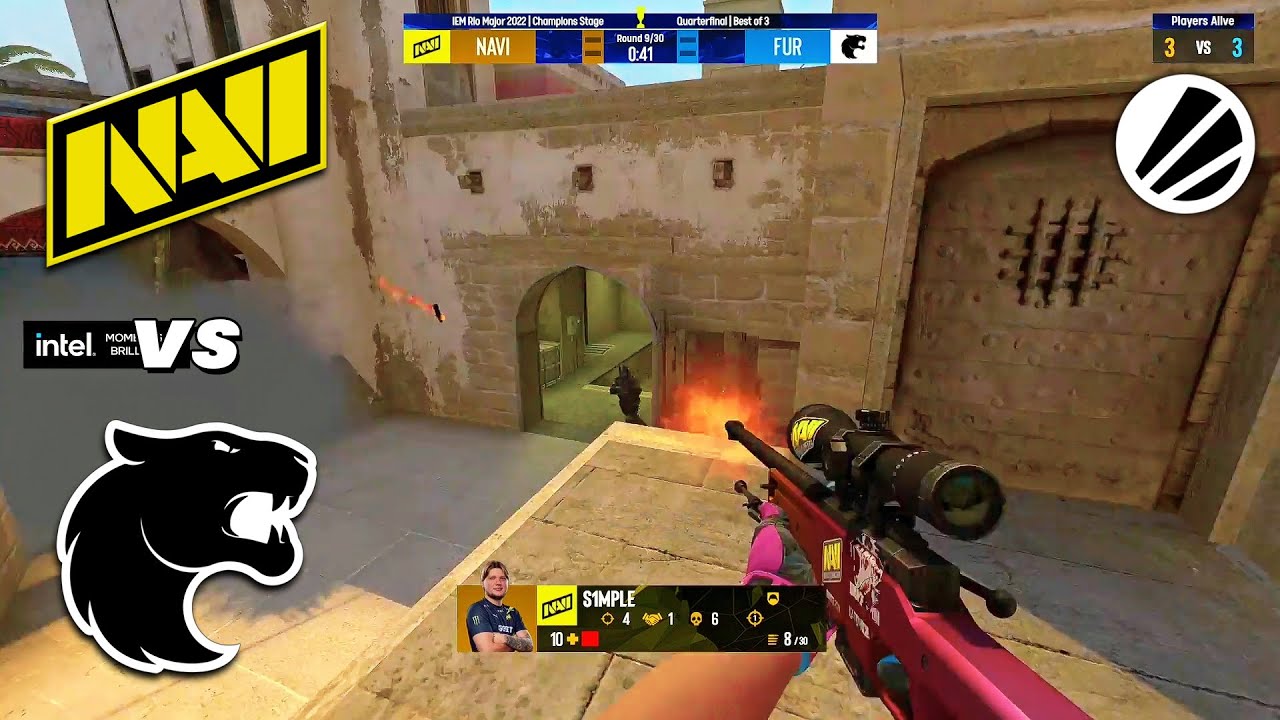 NaVi vs FURIA - HIGHLIGHTS - IEM Rio Major 2022 | CS:GO