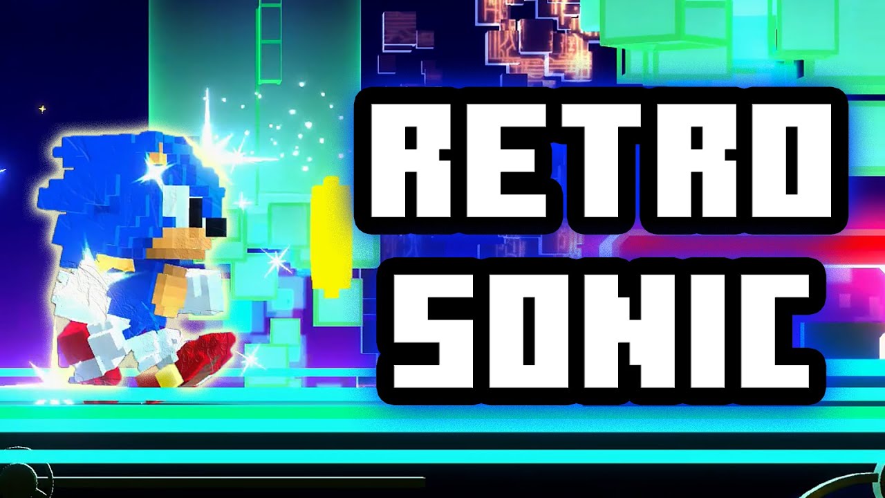 Sonic Superstars - Retro Stage Gameplay - Cyber Station 1