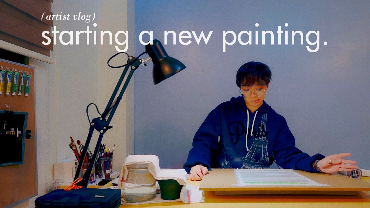 【Slice of Life】starting a new painting and talking about the channel.