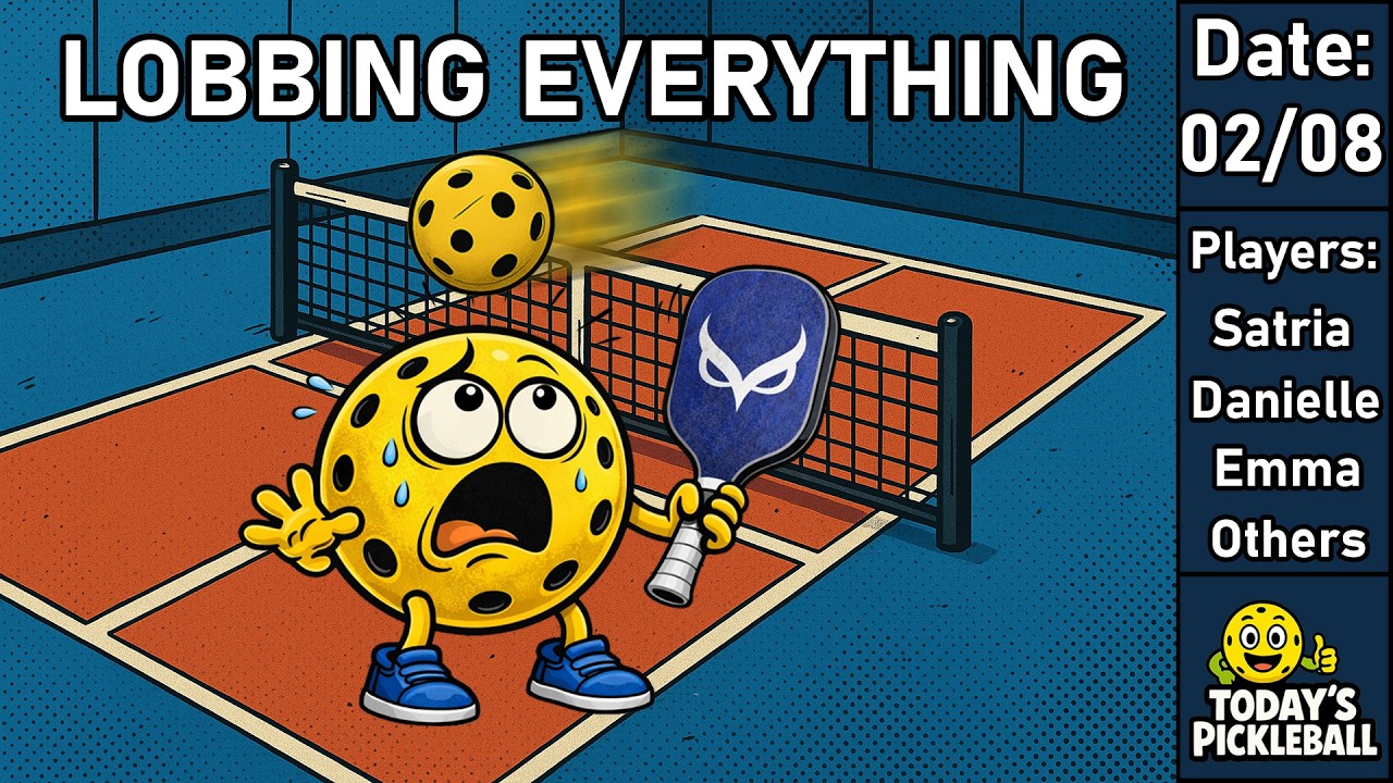 Lobbing Everything | Today's Pickleball