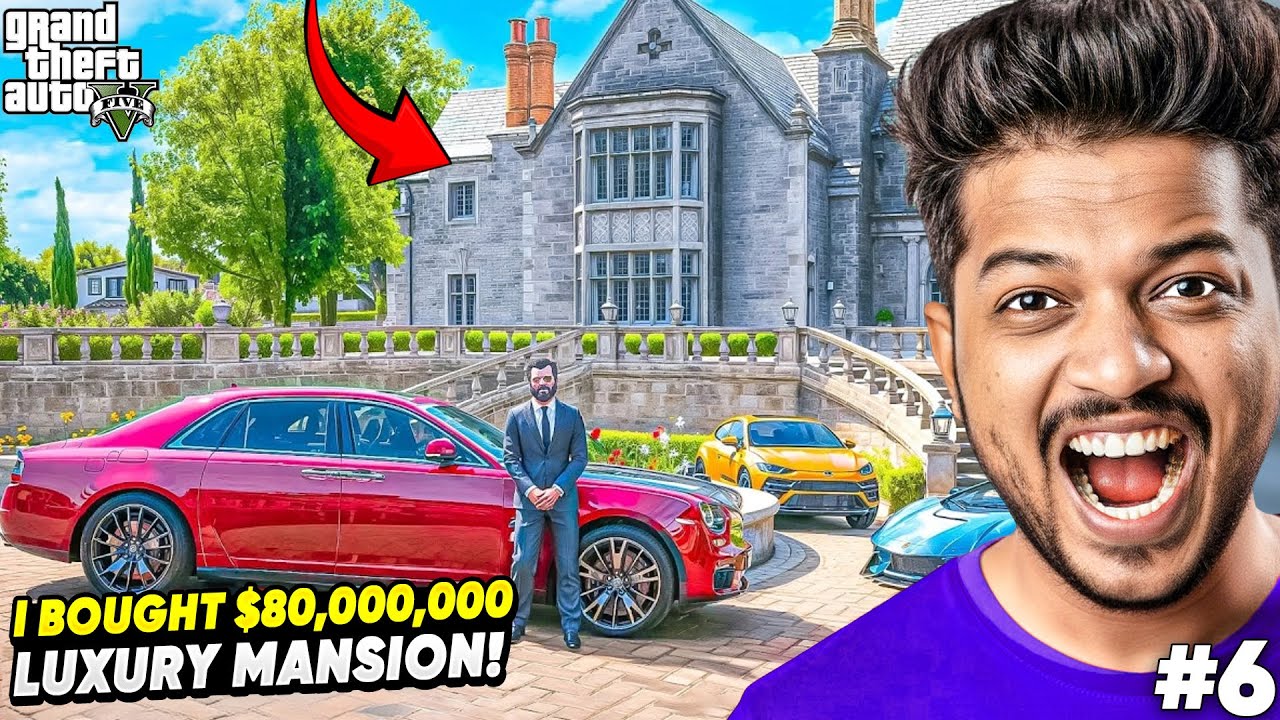 BUYING THE MOST EXPENSIVE MANSION 😲 #6 #gta5gamplay