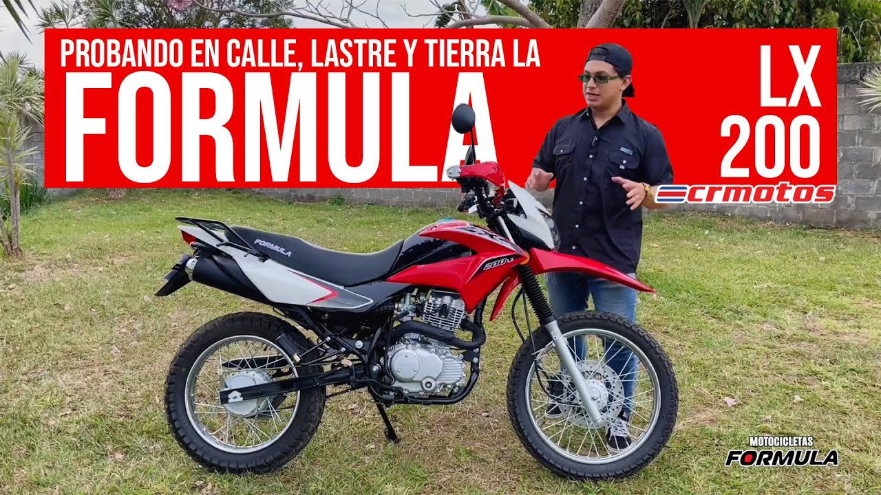 Probando la MOTO FORMULA LX200