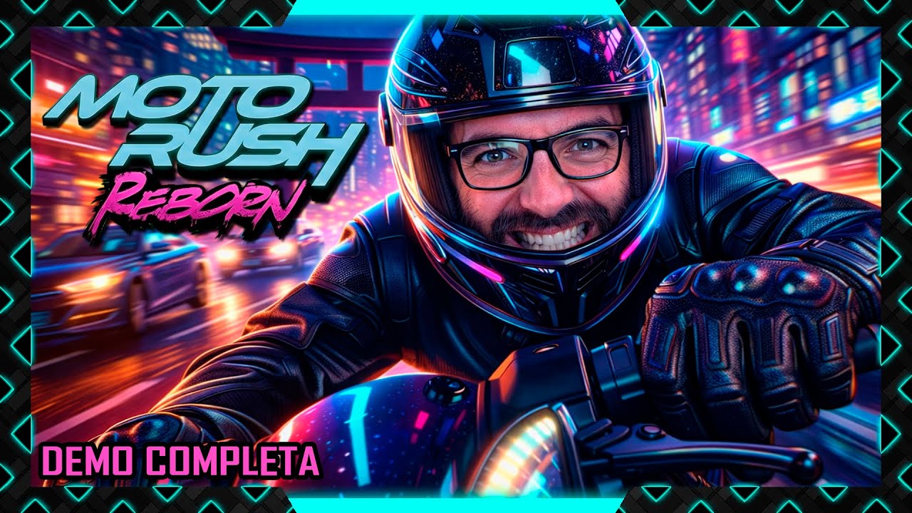 💿A TODA VELOCIDAD en MOTO por TOKYO | MOTO RUSH REBORN Full Demo Gameplay Español