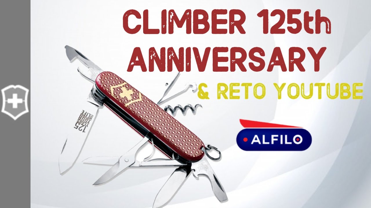 VICTORINOX CLIMBER 125 A&Ntilde;OS & RETO A YOUTUBERS FILOSOS  🔪🔪🔪!