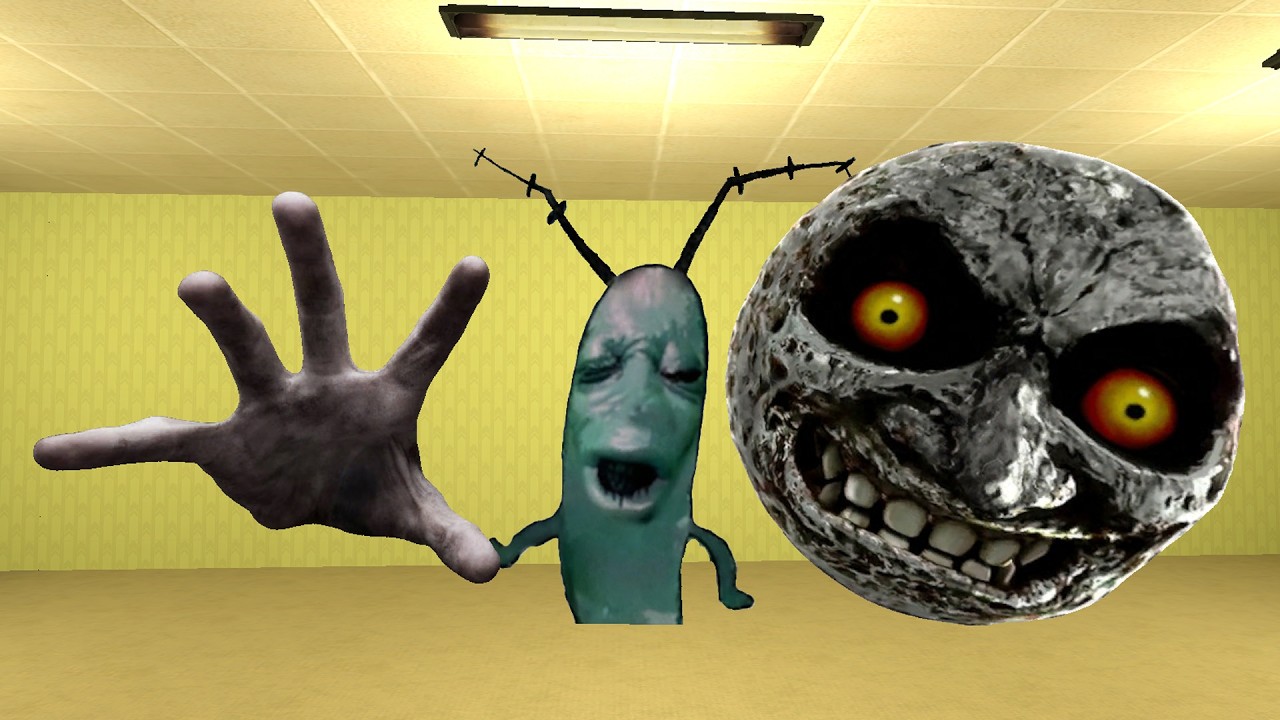 Kuchisake Onna, Juggler And Hi My Name Is Aughh Nextbot In Garry’s Mod