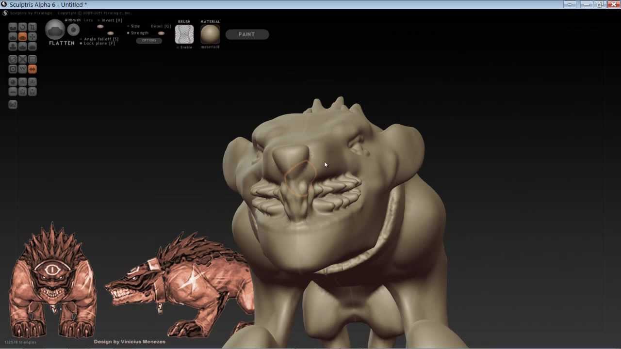Sculptris digital sculpting Tutorial
