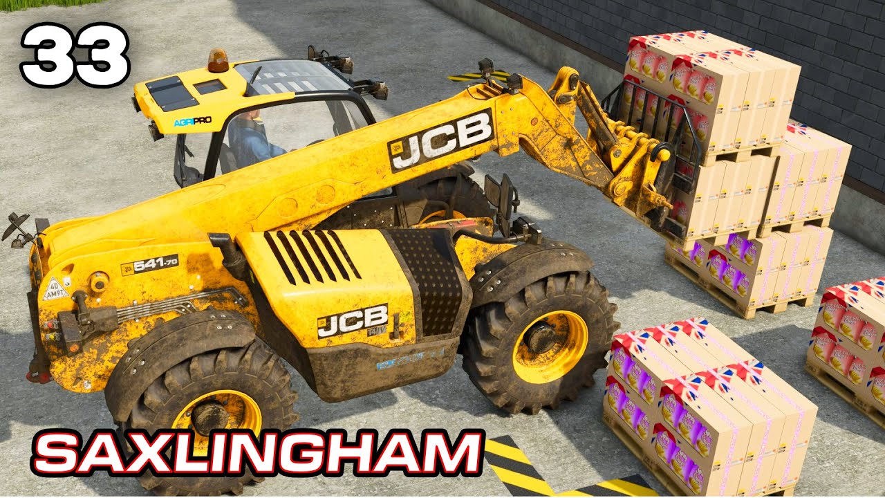 ВСЕ ОЧЕНЬ ХРУСТЯЩИЕ | Saxlingham - Farming Simulator 25 - Эпизод 33