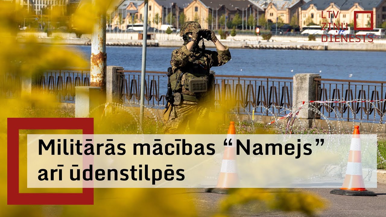 Reportāža: Militārajās mācībās "Namejs" zemessargi un policisti Ķīšezerā pārbauda spējas sadarboties