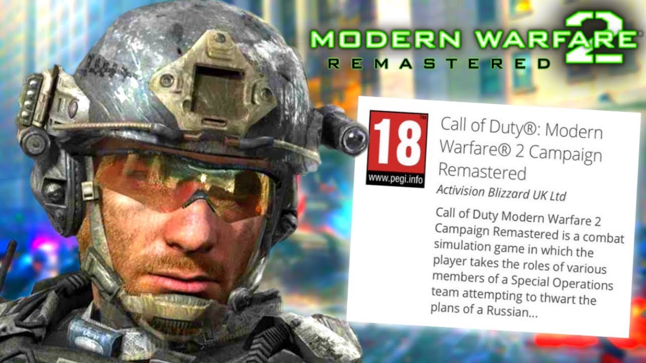 MW2 Remastered OFFICIALLY LISTED...Then Removed?