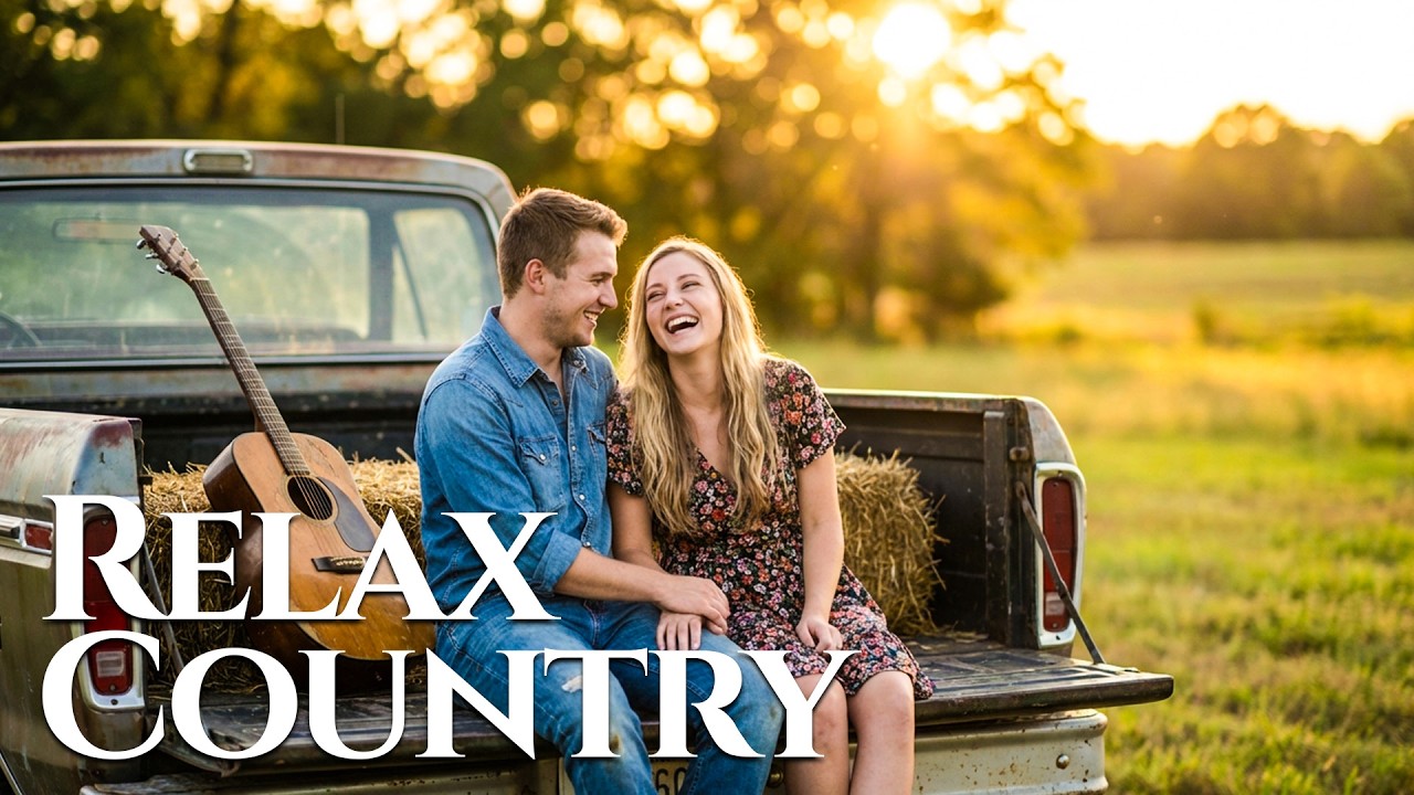 Soft Country Love Music 🎸 Golden Hour Acoustic Playlist for Relax, Focus, Coffee Shop