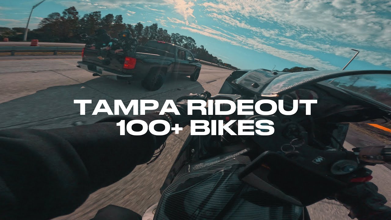 @FastLaneD  Motorcycle Tampa Rideout * cbr 600 crash * Raw Audio *