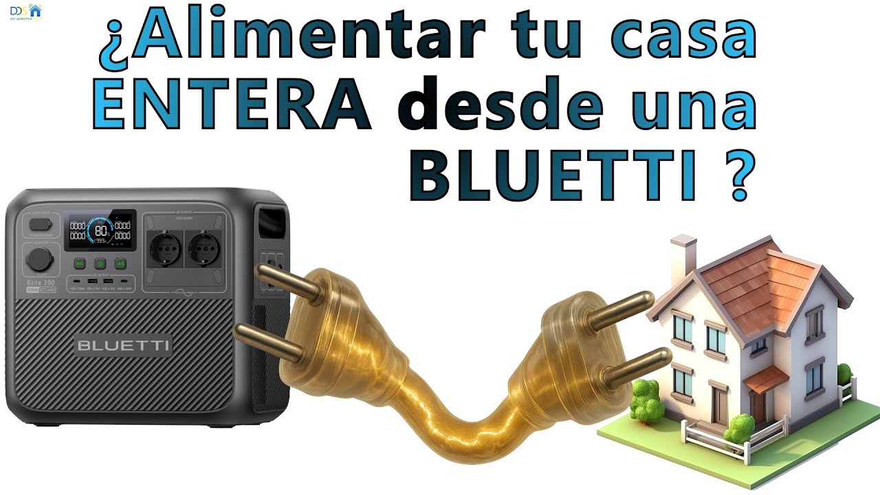 ¿Apagón? Bluetti Elite 200 V2: Alimentando mi casa desde una batería portátil o estacion de energia