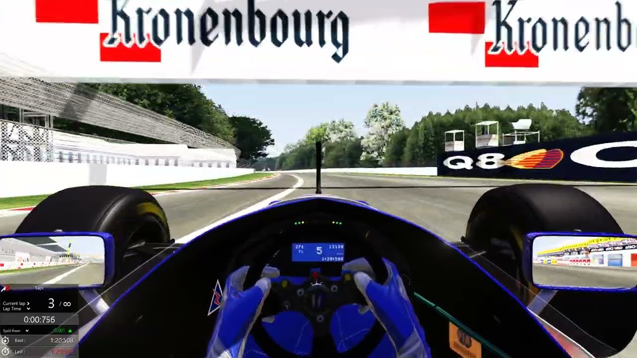 Assetto Corsa Imola 1994 Williams FW16 World Record 1:18.709 Onboard