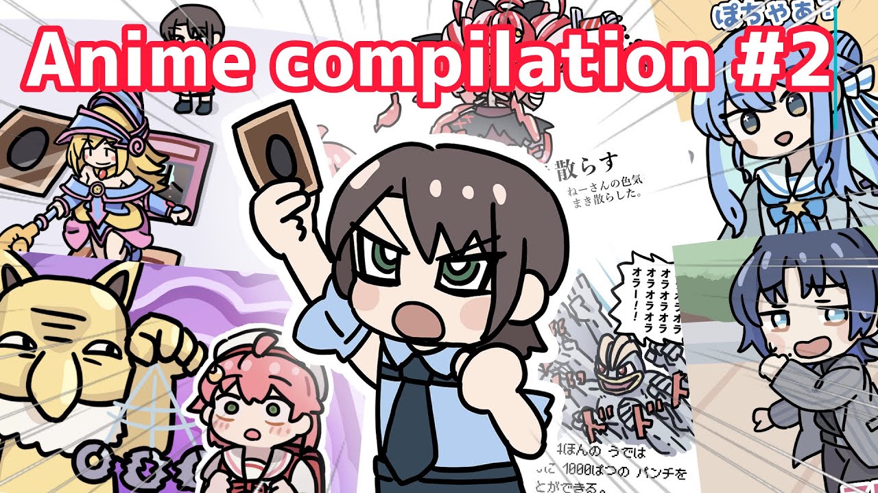 Hololive Anime compilation2!!【Eng sub/Uzumaki】