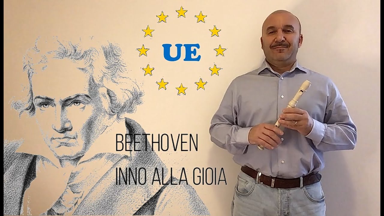 Inno alla gioia🎵Beethoven🎵Inno Europeo🎵 Flauto dolce