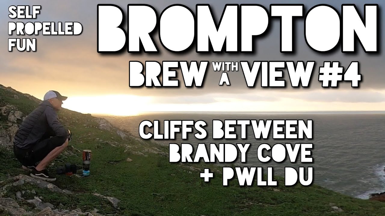 Brompton ‘Brew with a View’ #4 Cliffs between Brandy Cove + Pwll Du Bay, Gower, Swansea, Wales, UK