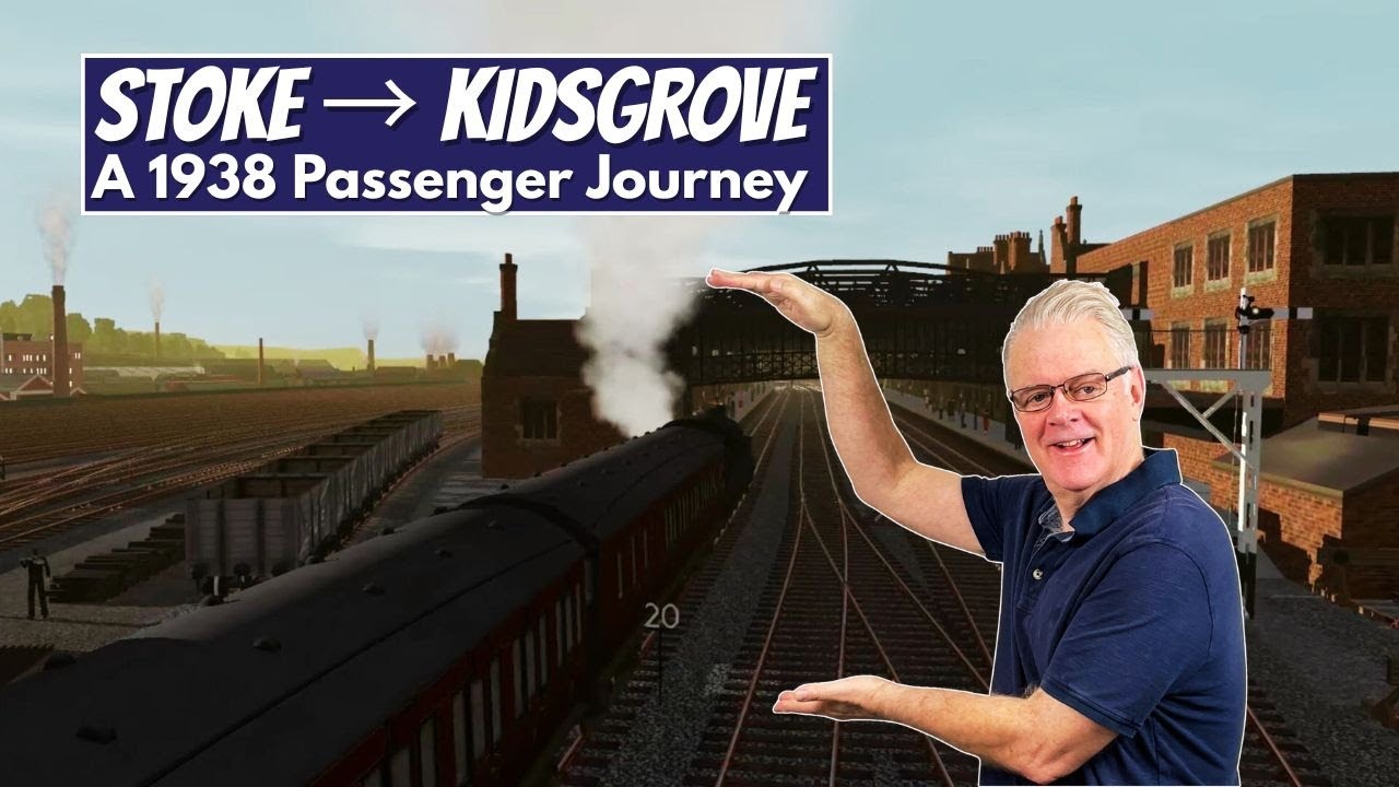 Riding Britain's Disused Potteries Loop Line: Stoke to Kidsgrove 1938