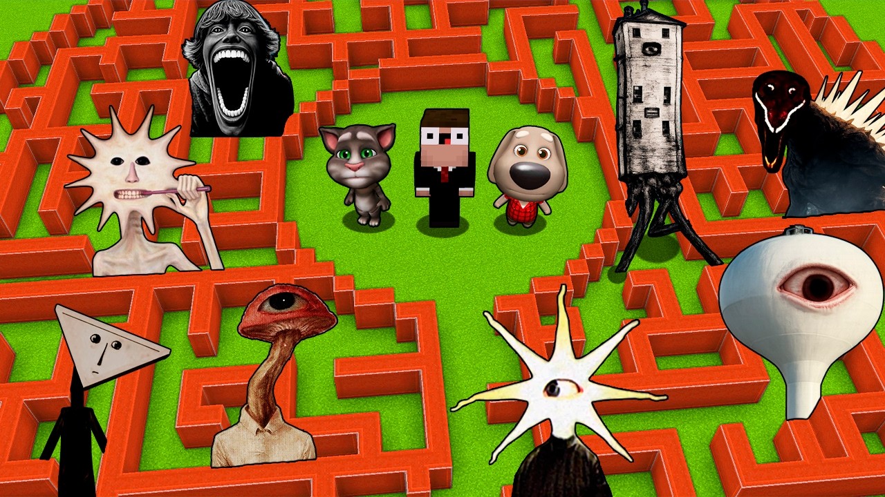 NEW MEGA MAZE of 67 Six Seven | Watch Tower | Doctor Nowhere | Godzilla - Survival in Minecraft