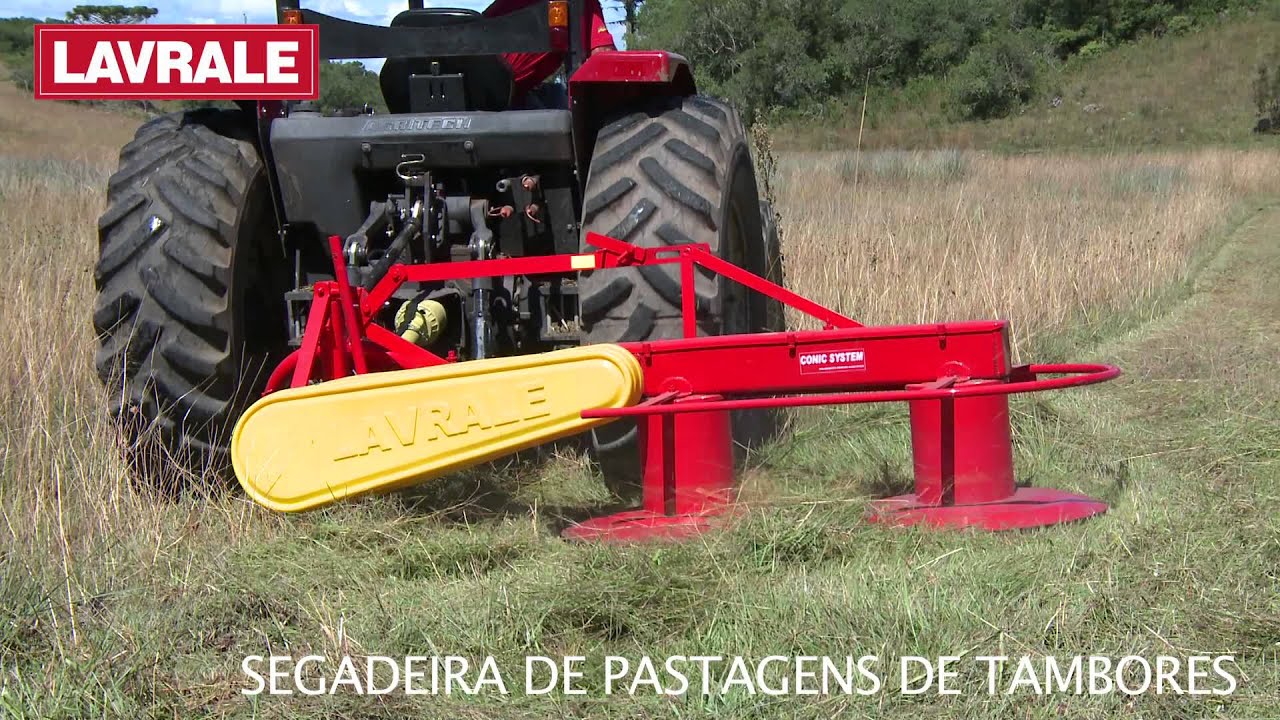 Segadeira de Pastagens de Tambores