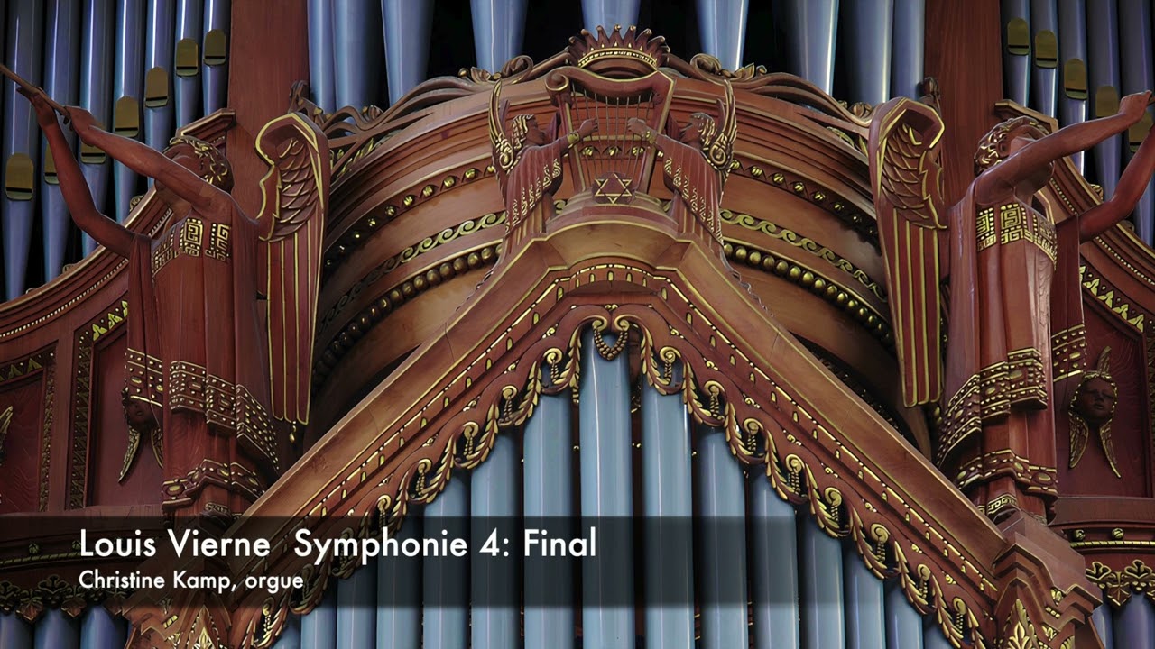 Louis Vierne: Symphonie Nº4 V. Final - Christine Kamp, Walcker organ (75/IV, 1916), Doesburg, LIVE