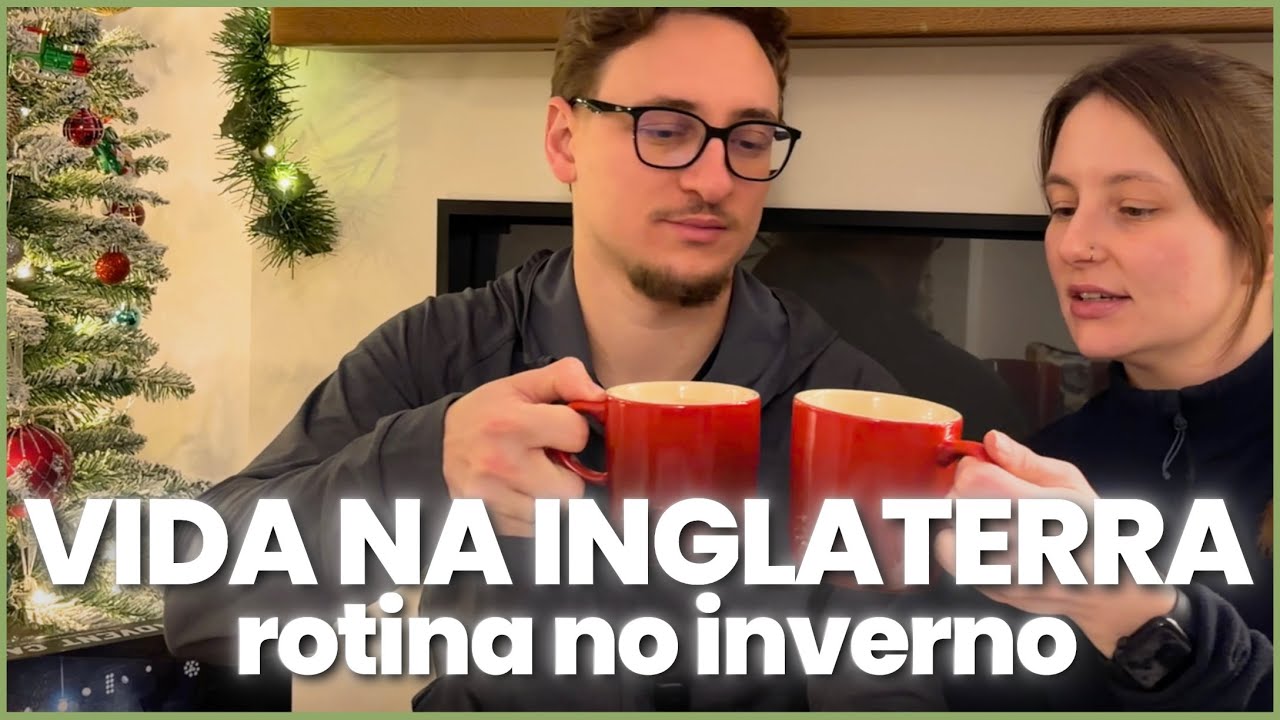 Trabalho remoto na Inglaterra 🇬🇧 | rotina de inverno + calendário do advento