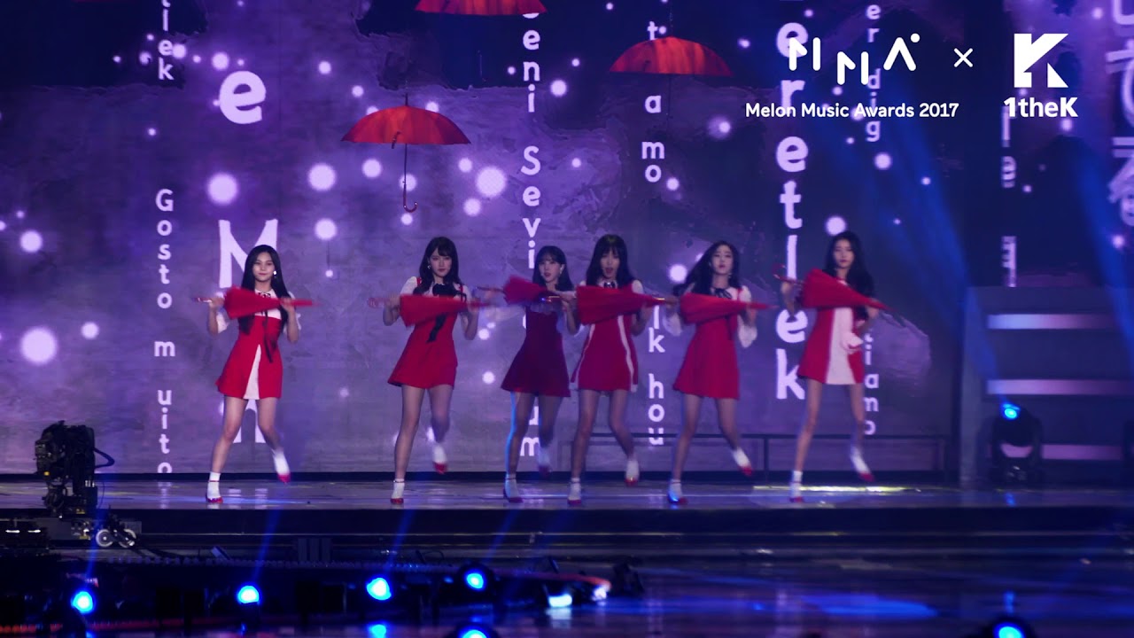 [Melon Music Awards 2017(멜론뮤직어워드)] GFRIEND Fancam _ Summer rain(여름비)(여자친구 직캠)