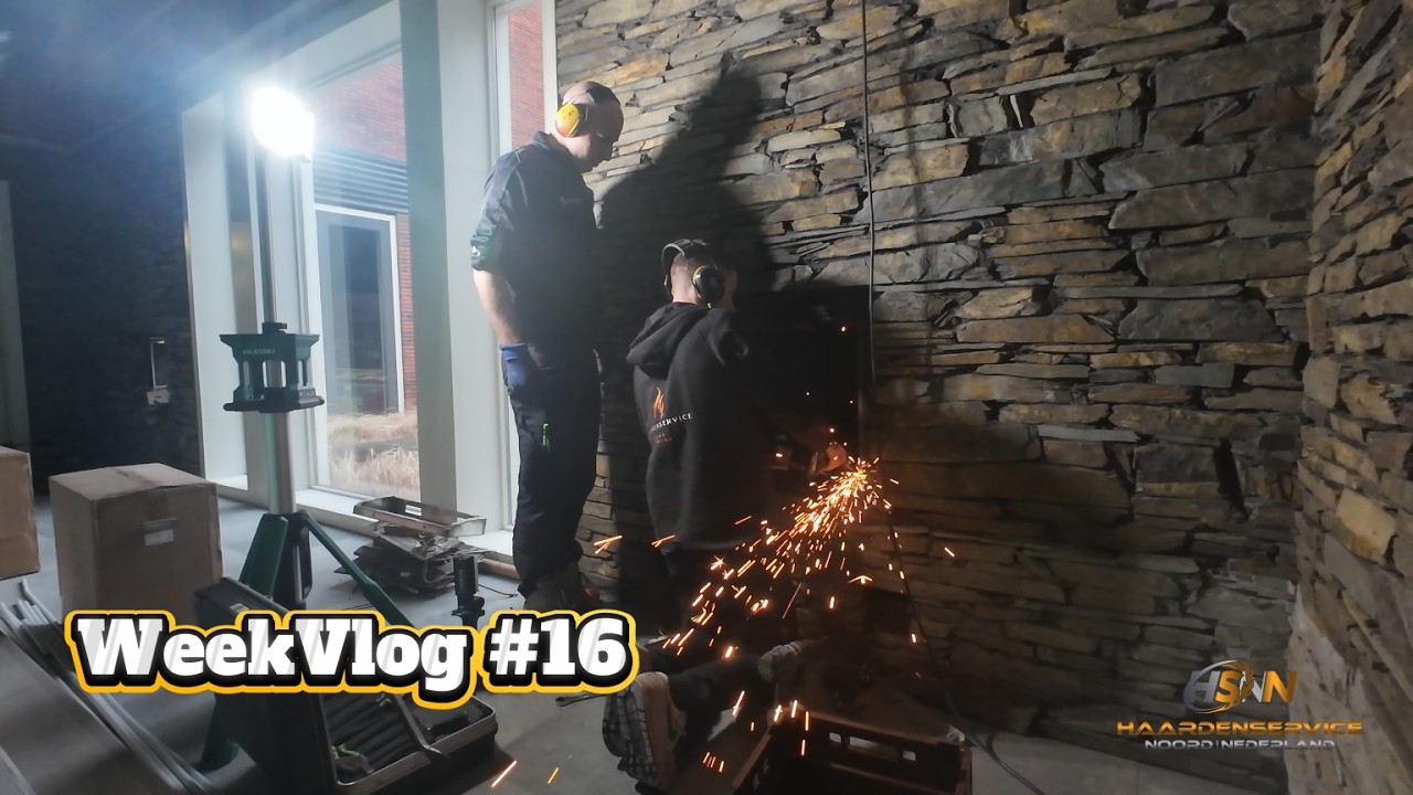 WeekVlog #16 - Sauna-makeover bij een vakantiepark met twee Trimline Fires Solus 60!