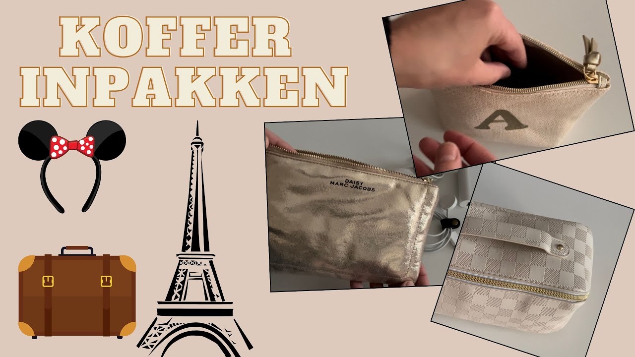 Koffer inpakken