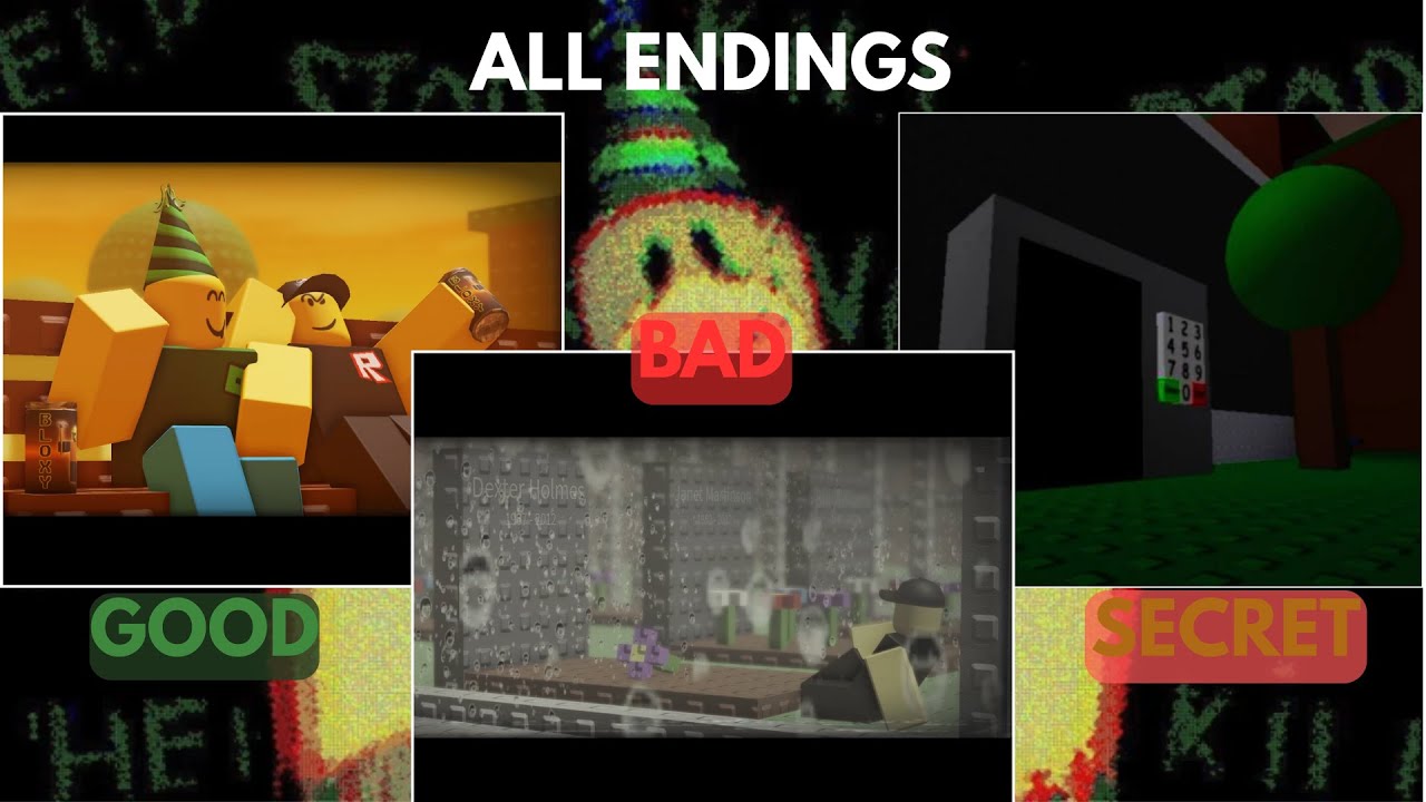 How to get ALL Endings in Dex's party | ROBLOX
