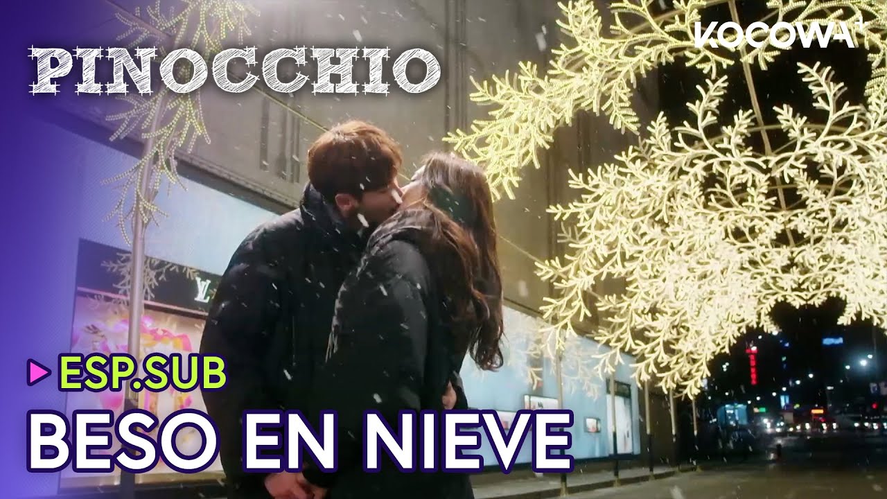 Lee Jong Suk Y Park Shin Hye Beso Bajo Nieve ❄️💋 | Pinocho EP08 | KOCOWA+ ESPAÑOL
