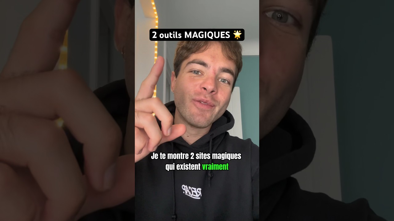 2 Outils IA MAGIQUES pour tes photos 🌟
