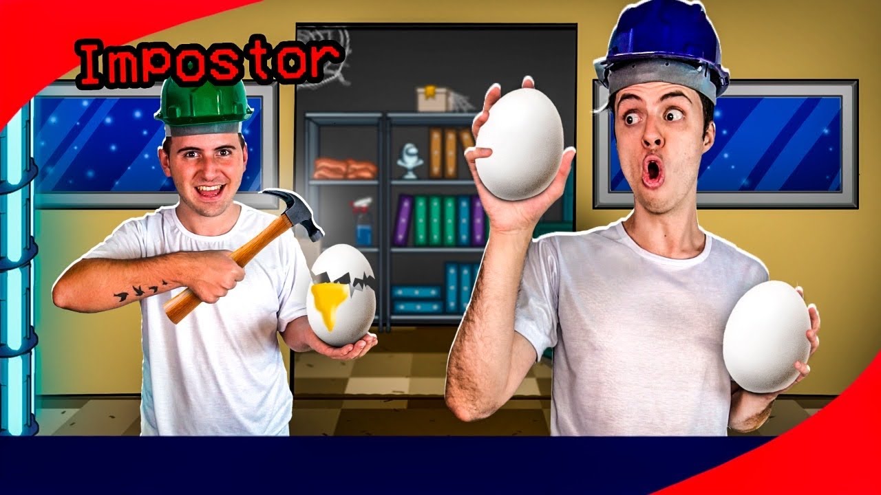 AMONG OVO! O NOVO AMONG US NA VIDA REAL! (Impostor IQ 999)