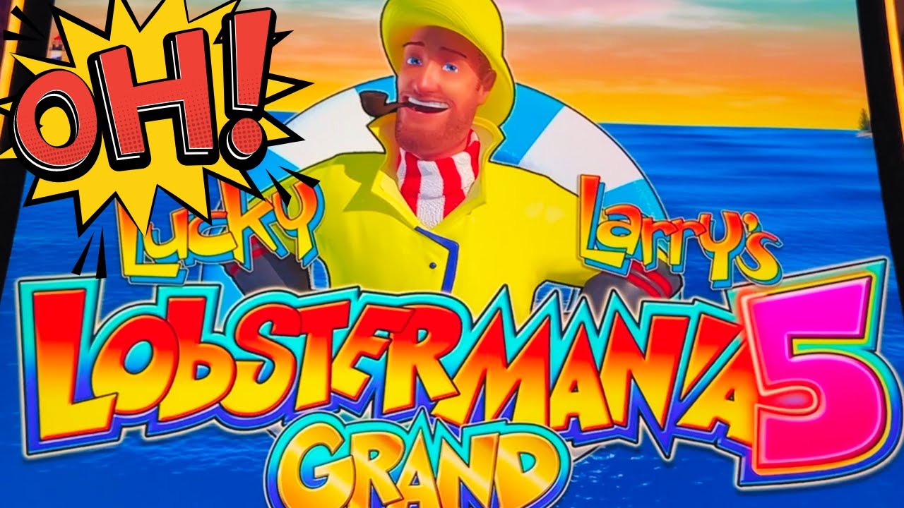 TREASURES & LOBSTERS!?🦞 NEW! LUCKY LARRY'S LOBSTERMANIA 5 GRAND Slot Machine (IGT)